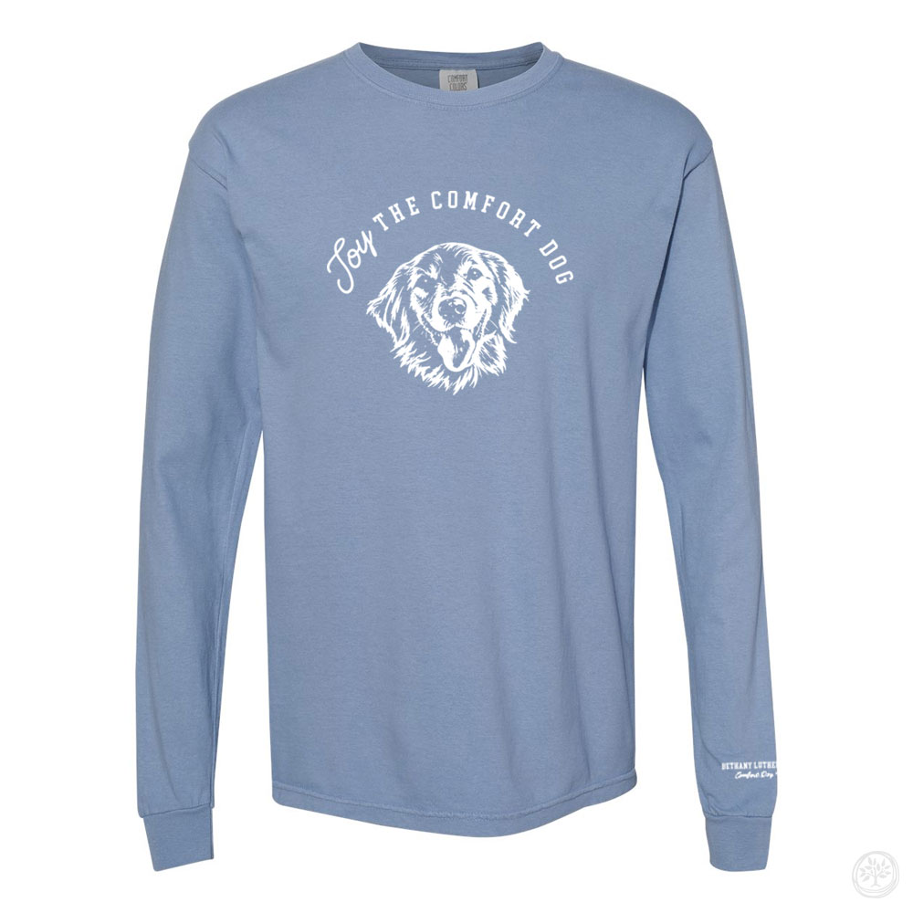 Joy the Dog Comfort Colors Long Sleeve Tee